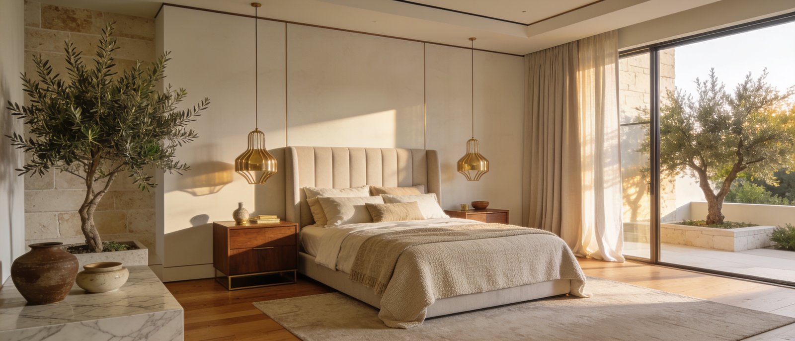 Styled bedroom interior by Haus of Solace Design Co.
